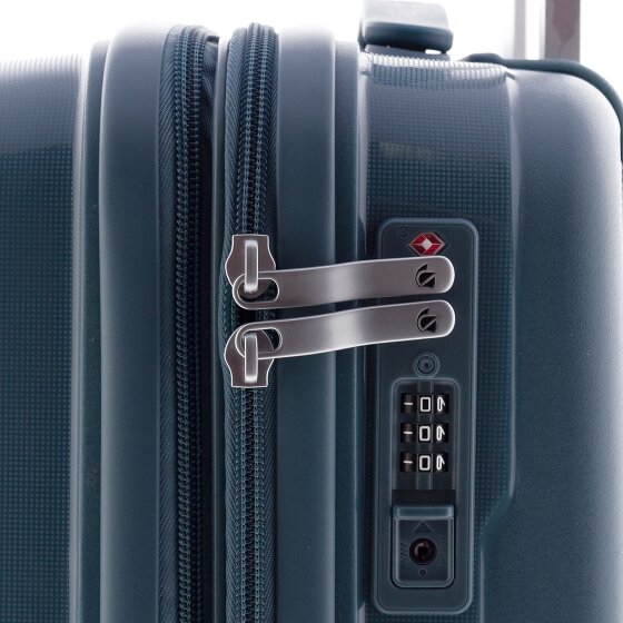 Gladiator 3500 4 roulettes Trolley de cabine 55 cm avec soufflet d'extension