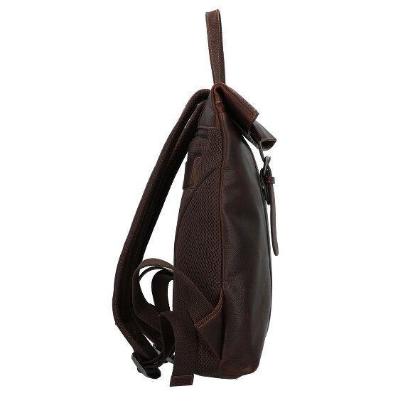 Jack Kinsky Porto Daypack Cuir 37 cm Compartiment pour ordinateur portable