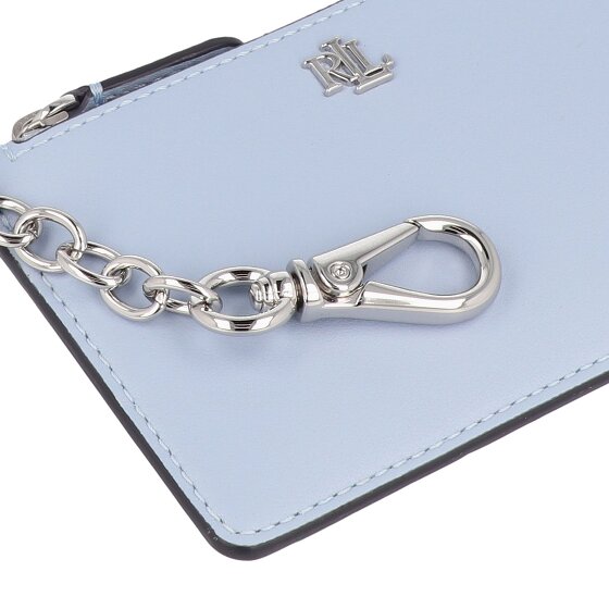 Lauren Ralph Lauren Zip Card Étui à clés Cuir véritable 13 cm