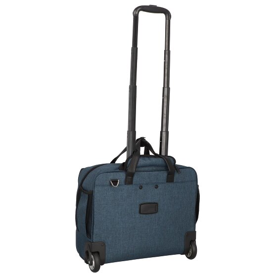 Dermata 2 roulettes Trolley d'affaires 44 cm Compartiment pour ordinateur portable