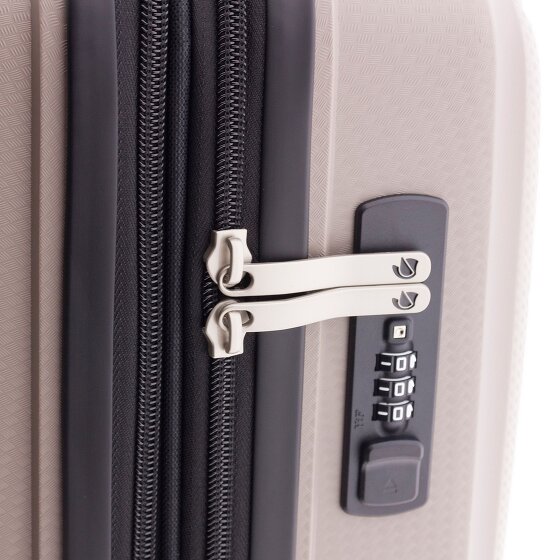 Gladiator 1700 4 roulettes Trolley de cabine 55 cm avec soufflet d'extension