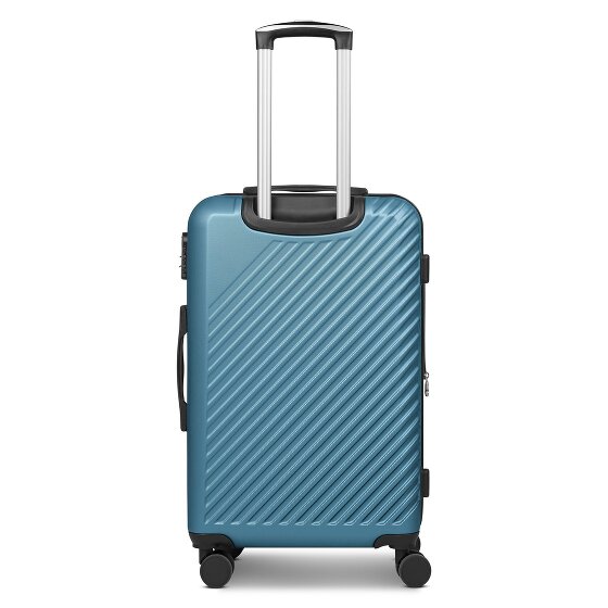 Check.In Paradise 2.0 4 roulettes Trolley M 68 cm avec soufflet d'extension