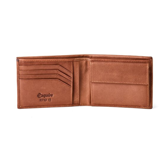 Esquire Chicago Porte-monnaie Protection RFID Cuir 12 cm