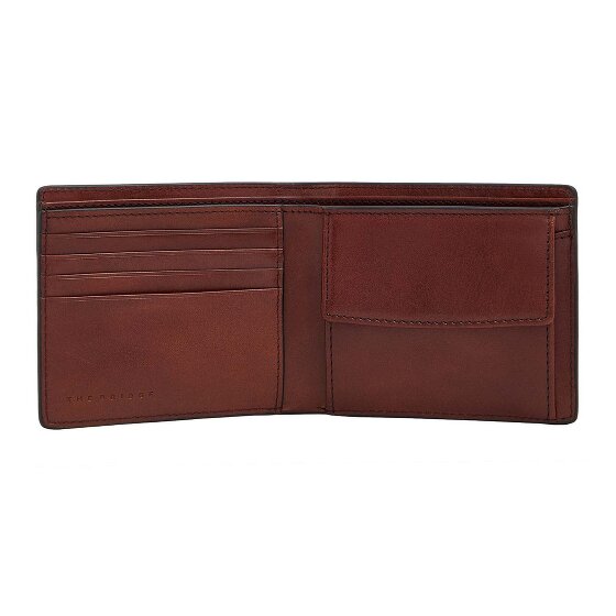 The Bridge Ludovico Porte-monnaie Protection RFID Cuir véritable 11 cm