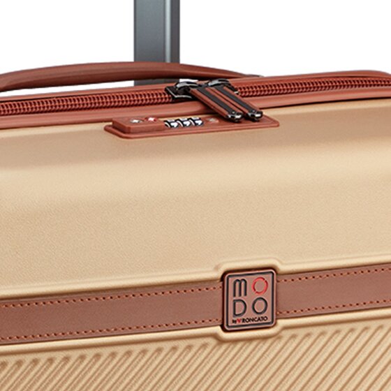 MODO by Roncato Charm 2.0 4 roulettes Trolley de cabine 55 cm avec soufflet d'extension