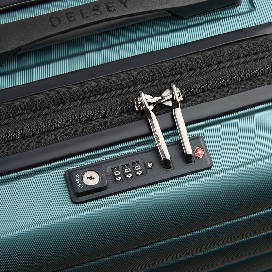Delsey Paris Shadow 5.0 trolley business à 4 roulettes 38 cm compartiment pour ordinateur portable avec soufflet d'extension