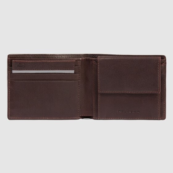 Piquadro Carl Porte-monnaie Protection RFID Cuir 11 cm