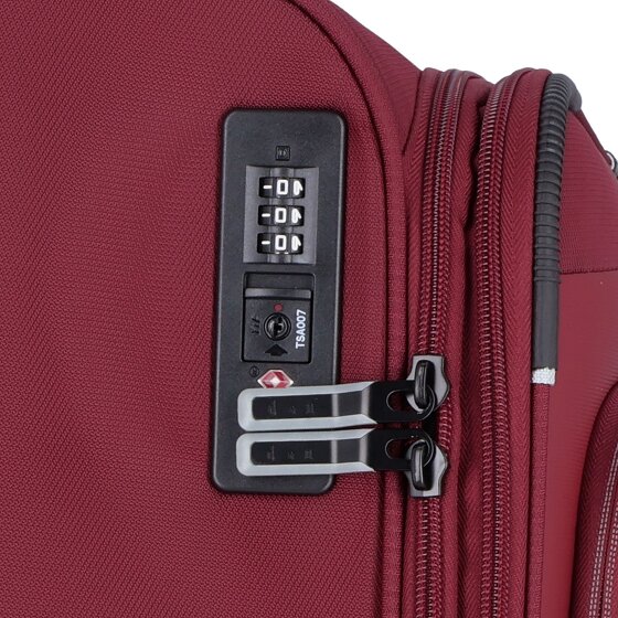 d&n Travel Line 9504 4 roulettes Set de valises 3 pièces avec soufflet d'extension