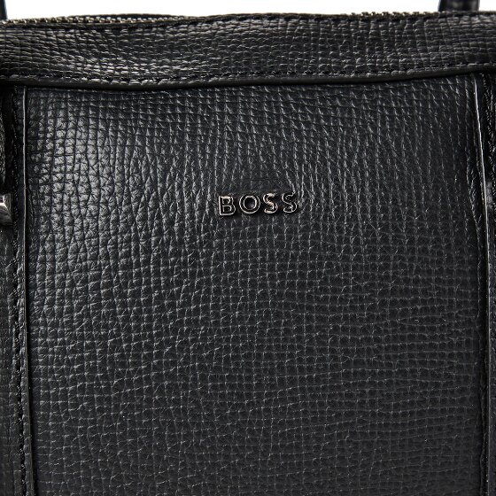 Boss Derwil Attaché-case Cuir véritable 38 cm Compartiment ordinateur