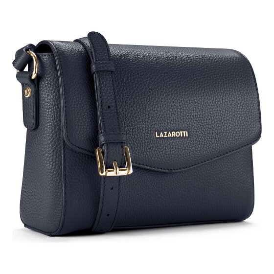 Lazarotti Bologna Leather Crossbody Sac à bandoulière en cuir 22 cm