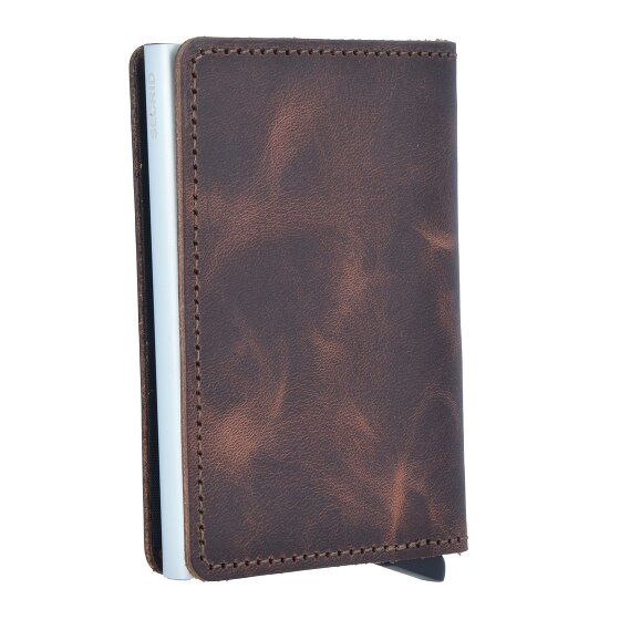 Secrid Slimwallet Vintage Porte-cartes de crédit Porte-monnaie RFID en cuir 6,5 cm