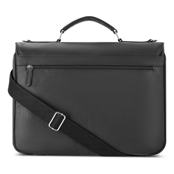 bugatti Valencia Attaché-case Cuir véritable 38 cm Compartiment ordinateur