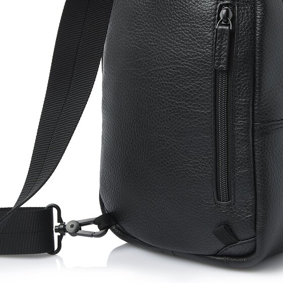 Castelijn & Beerens Sac à bandoulière Protection RFID Cuir véritable 17 cm