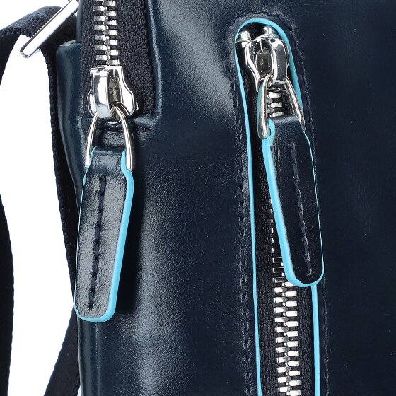 Piquadro Blue Square Sac à bandoulière en cuir 21 cm