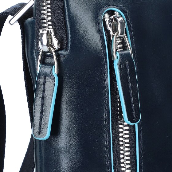 Piquadro Blue Square Sac à bandoulière en cuir 21 cm