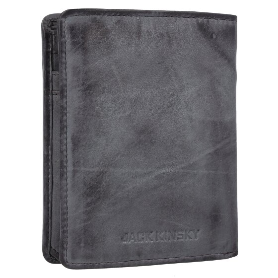 Jack Kinsky Porte-monnaie Nelson RFID cuir 10 cm