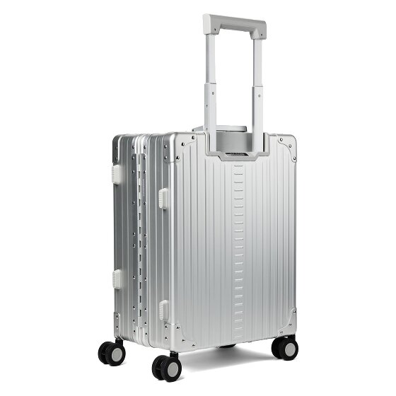 Aleon Valise cabine Traveler Domestic à 4 roues en Aluminium, 55 cm