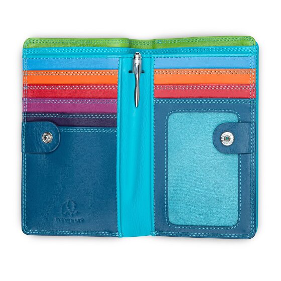 Mywalit Porte-monnaie Protection RFID Cuir véritable 8 cm