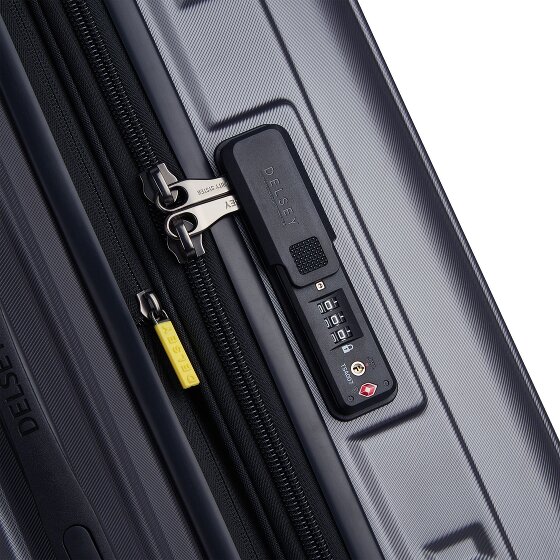 Delsey Paris Rempart Trolley 4 roues 73 cm avec soufflet extensible