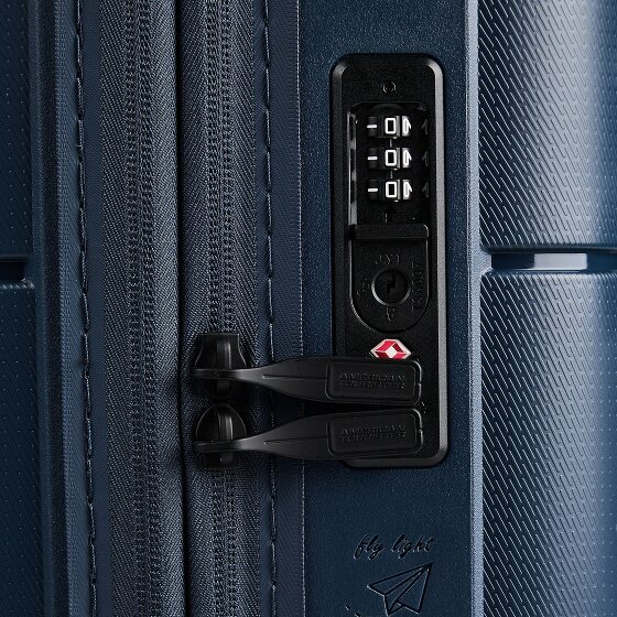 American Tourister Dashpop 4 roulettes Trolley de cabine 55 cm avec soufflet d'extension