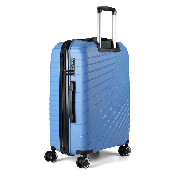 Benzi 5808 4 roulettes Set de valises 3 pièces avec soufflet d'extension