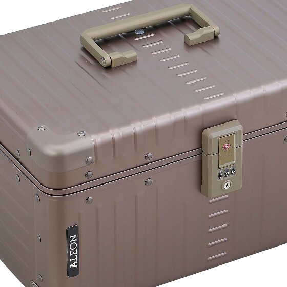 Aleon Trousse de beauté classique en Aluminium, 39 cm