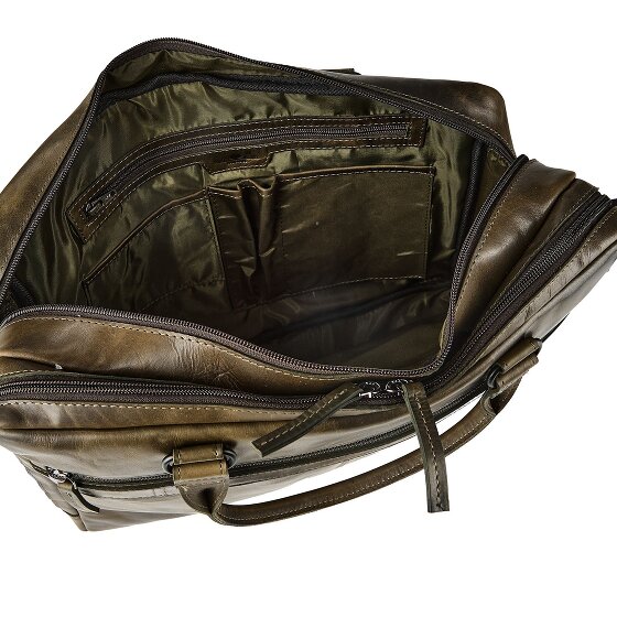 Greenburry Newport Porte-documents Cuir 43 cm Compartiment pour ordinateur portable