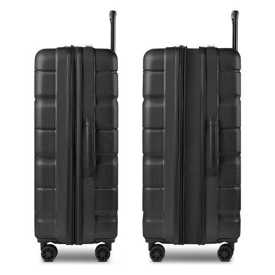 Franky Munich 4.0 4 roues Set de valises 3 pièces avec soufflet d'extension
