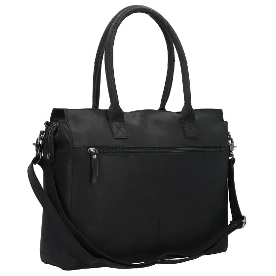 Burkely Vintage Doris Sac à bandoulière en cuir 39 cm Compartiment pour ordinateur portable