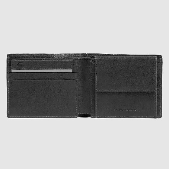 Piquadro Carl Porte-monnaie Protection RFID Cuir 11 cm