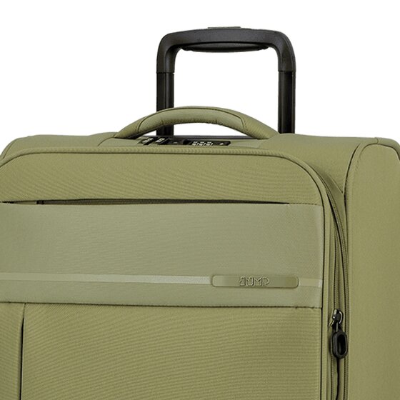 Jump Monthélys 4 roulettes Trolley de cabine 55 cm avec soufflet d'extension