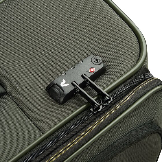 Roncato Metropolitan 4 roulettes Trolley de cabine 55 cm avec soufflet d'extension