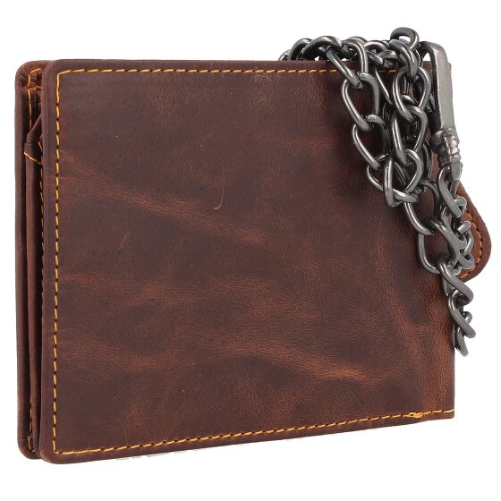 Greenburry Racing Collection Darlington Porte-monnaie en cuir RFID 12 cm