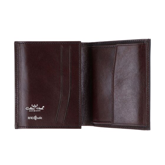 Golden Head Colorado RFID Protect Porte-monnaie en cuir 8,5 cm
