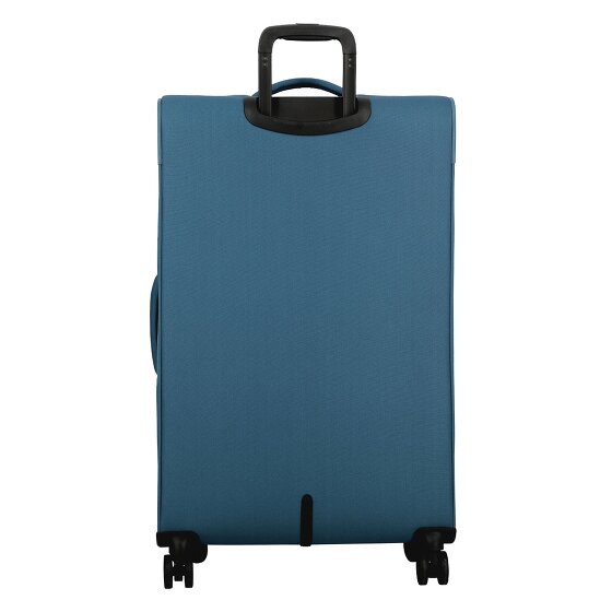 Jump Monthélys 4 roulettes Trolley 78 cm avec soufflet d'extension