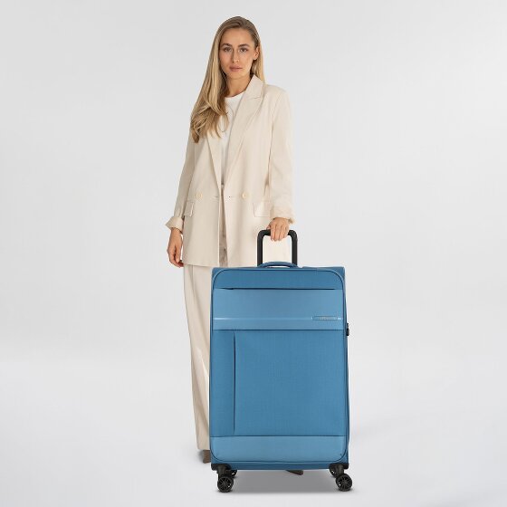 Jump Monthélys 4 roulettes Trolley 78 cm avec soufflet d'extension