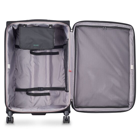 Delsey Paris Helium Dlx 4 roues Valise cabine 83 cm avec soufflet d'extension
