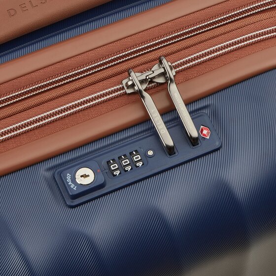 Delsey Paris Carrousel 2 4 roulettes Trolley de cabine 55 cm avec soufflet d'extension