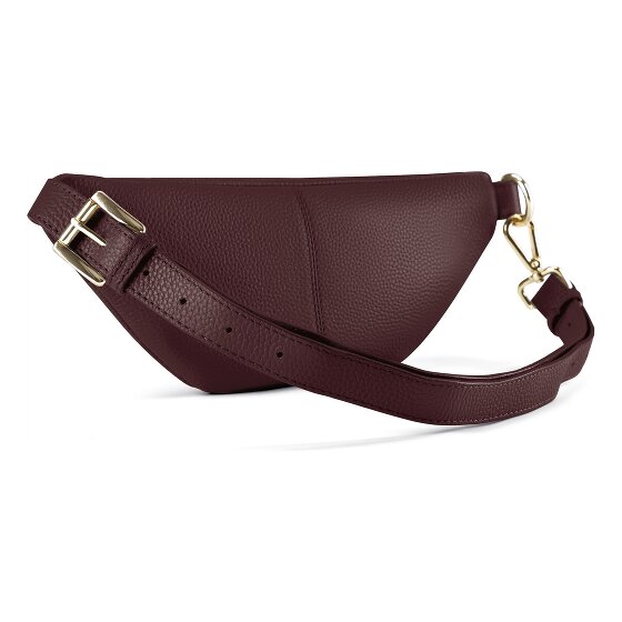 Lazarotti Bologna Leather Sac banane Cuir véritable 31 cm