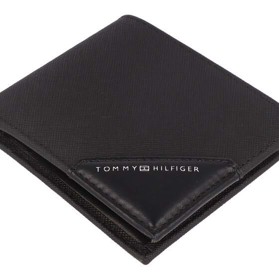 Tommy Hilfiger TH Saffiano Porte-monnaie Protection RFID Cuir 11 cm Boîte cadeau