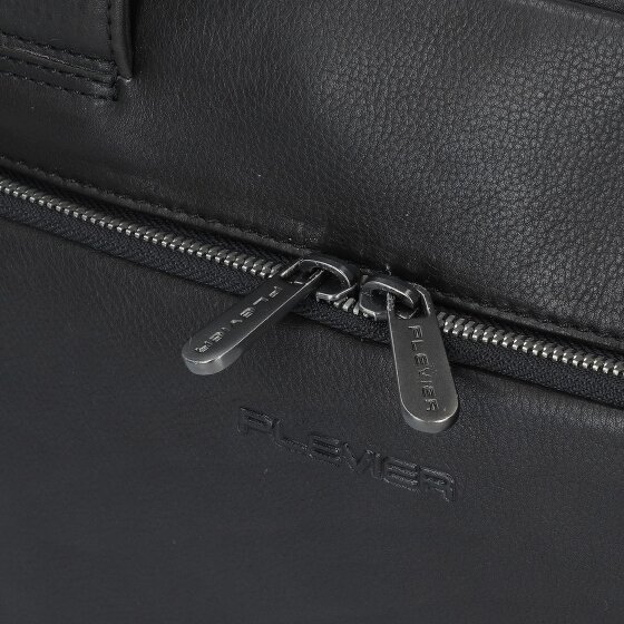 Plevier Vintage Larry Porte-documents Cuir 40 cm Compartiment pour ordinateur portable