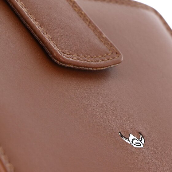 Golden Head Polo Porte-monnaie Protection RFID Cuir véritable 12 cm