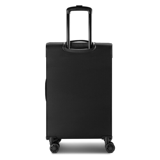 bugatti Valencia Soft 4 roues Set de valises 3 pièces avec soufflet d'extension