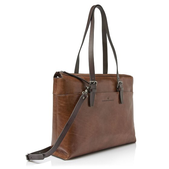 Castelijn & Beerens Rien Sac à bandoulière Protection RFID Cuir 40 cm Compartiment pour ordinateur portable