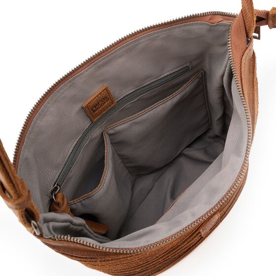 FredsBruder Riffelinchen Sac à bandoulière Cuir véritable 23 cm