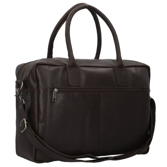 Burkely Vintage Mitch Porte-documents en cuir 39 cm Compartiment pour ordinateur portable