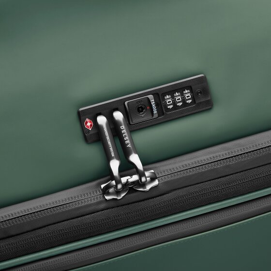 Delsey Paris Turenne Soft 4 roues Valise cabine 83 cm avec soufflet d'extension