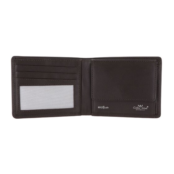 Golden Head Polo Porte-monnaie Protection RFID Cuir véritable 11 cm