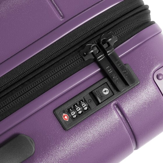 Heys Zen 4 roues Valise cabine S 54 cm avec soufflet d'extension