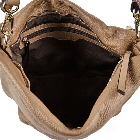 abro Ebony Sac à bandoulière Cuir véritable 39 cm